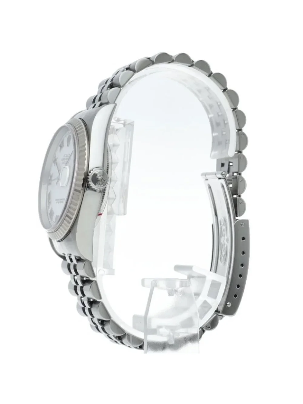 Rolex Datejust Watch 18k White Gold SS Polished